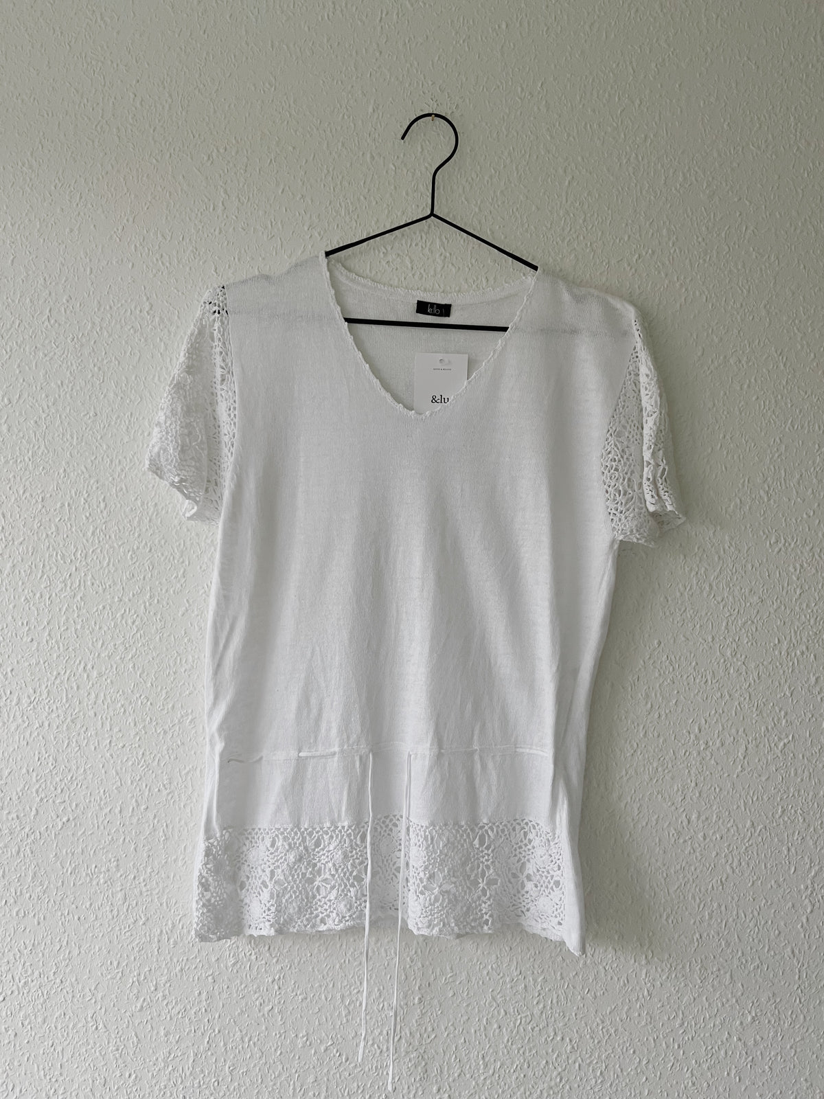 Hvid KELLO t-shirt