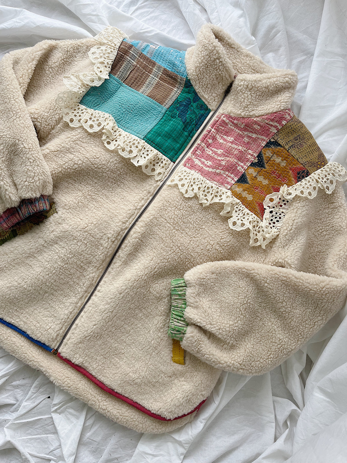 Sissel Edelbo Vilma kantha teddy jakke - PRE-ORDER