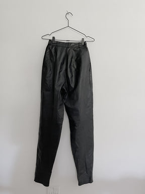 Vintage læder bukser