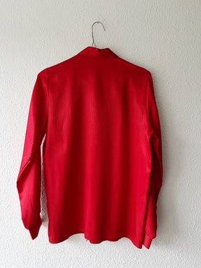 Smuk rød vintage skjorte