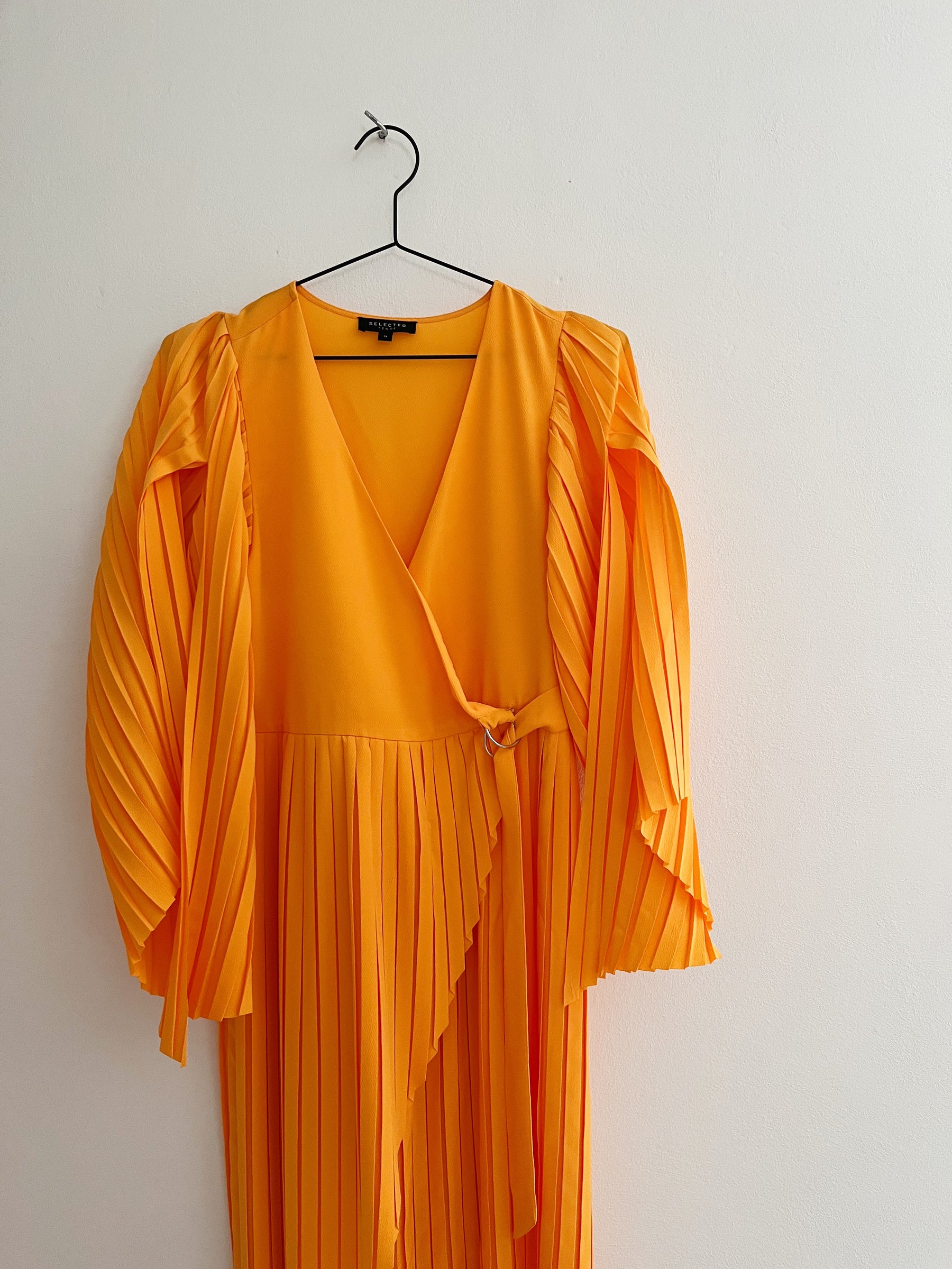 Orange Selected Femme kjole
