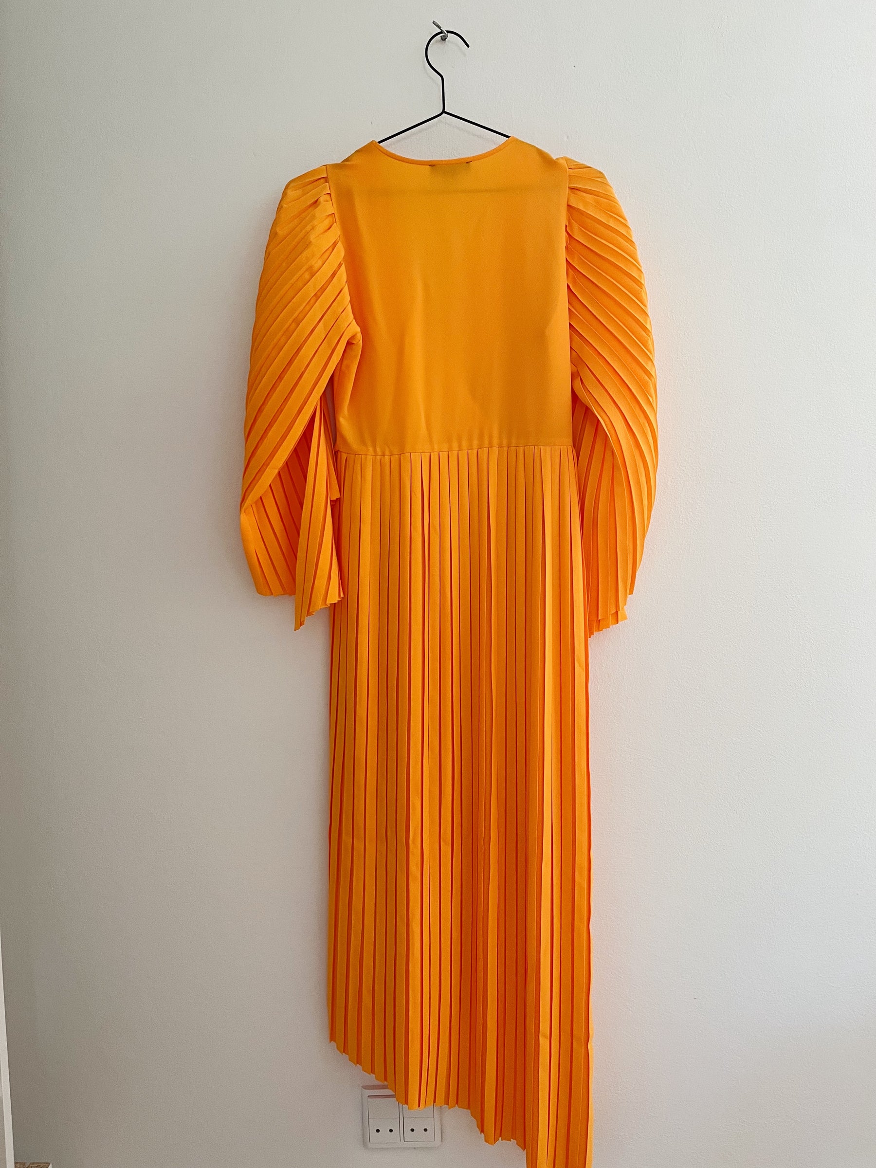 Orange Selected Femme kjole