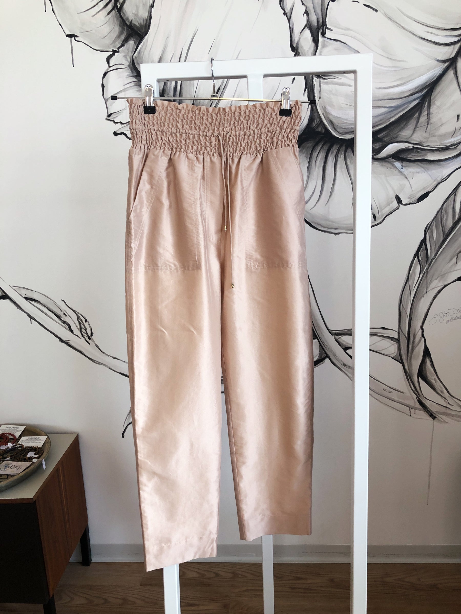 Nanushka silke bukser
