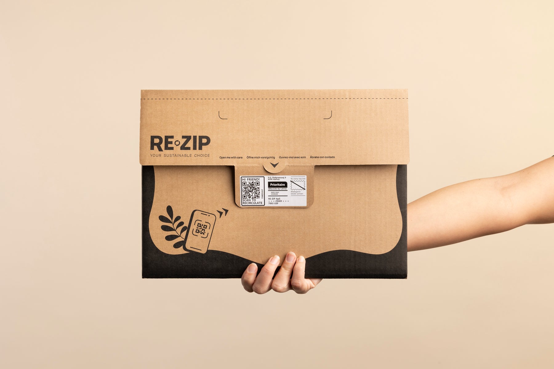 RE-ZIP cirkulær emballage