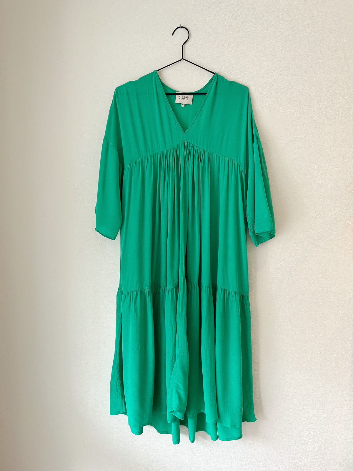 Grøn Second Female kjole