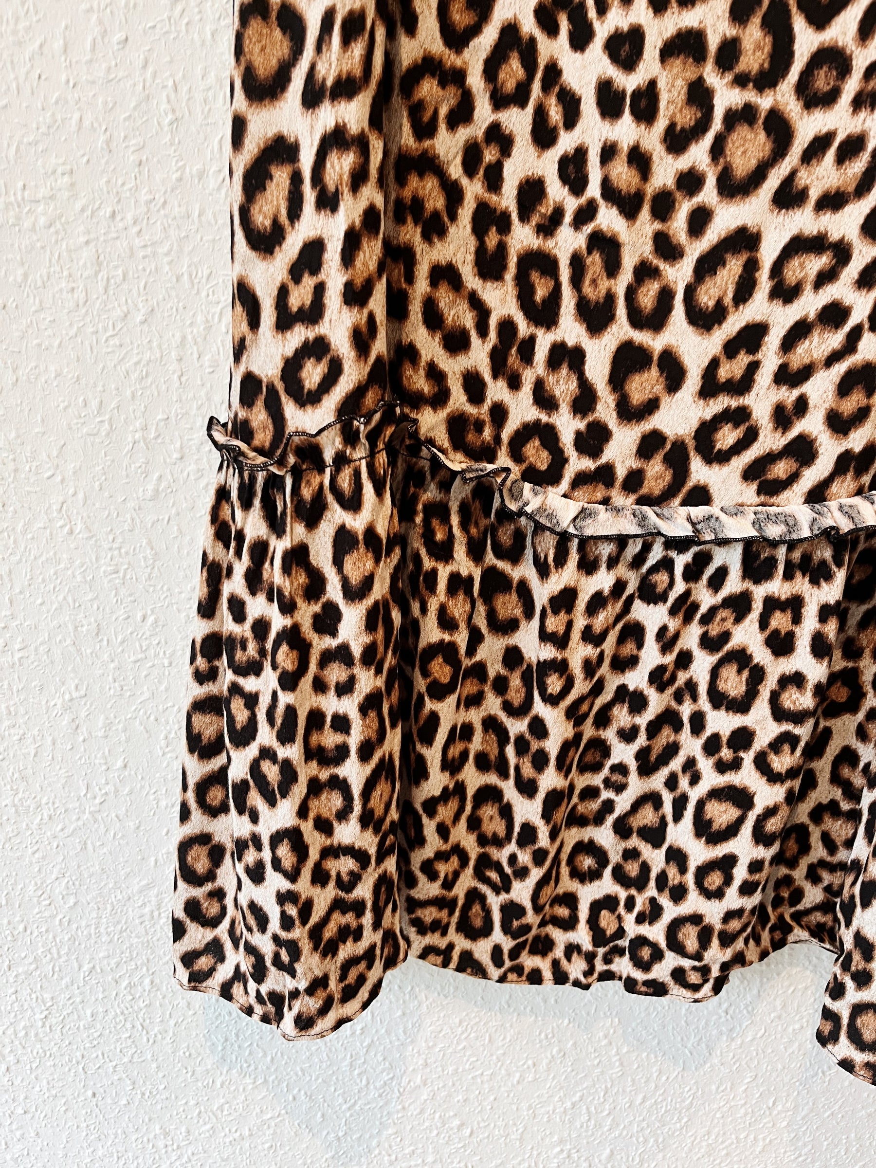 Just leopard nederdel