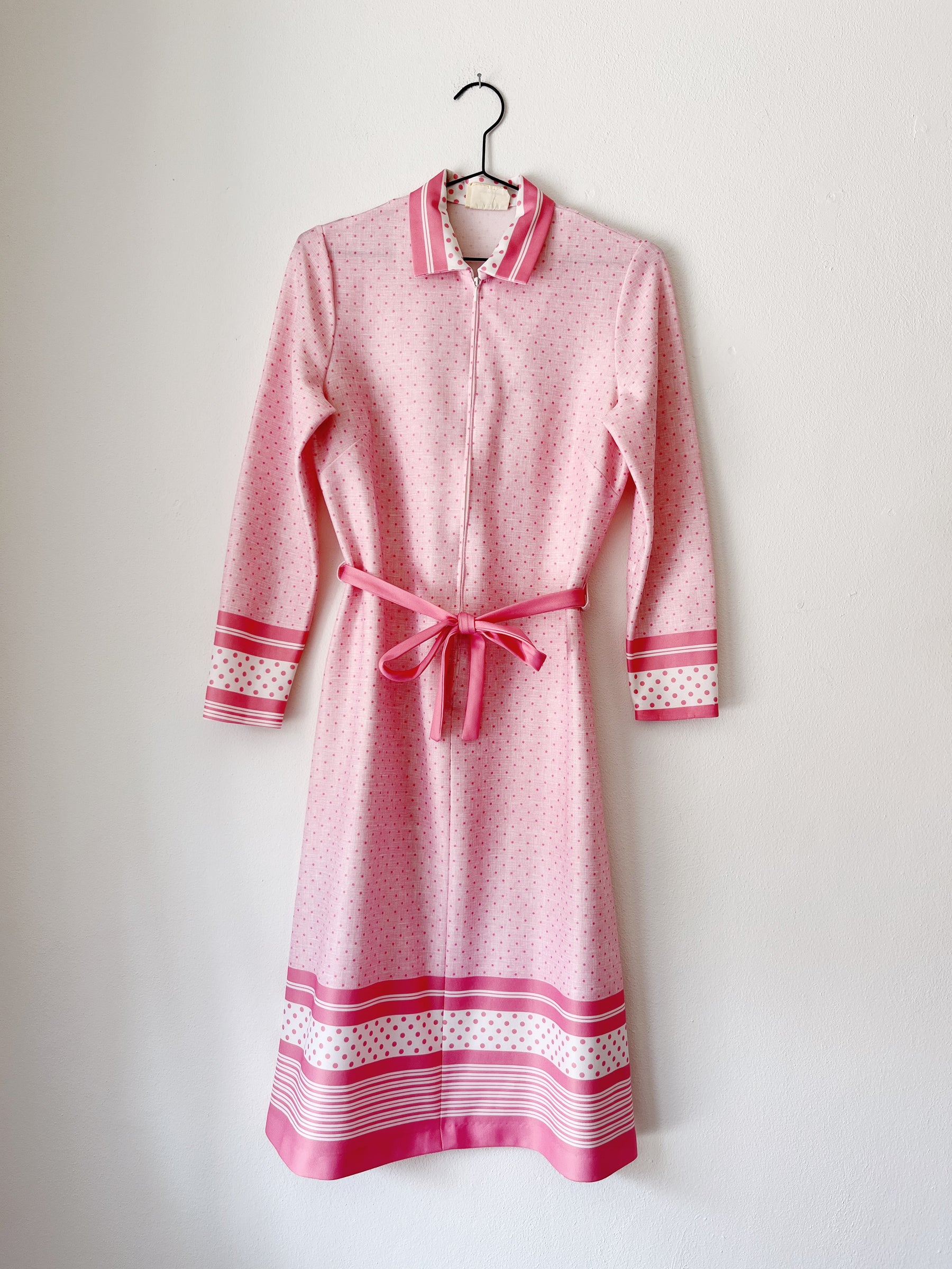 Pink vintage kjole