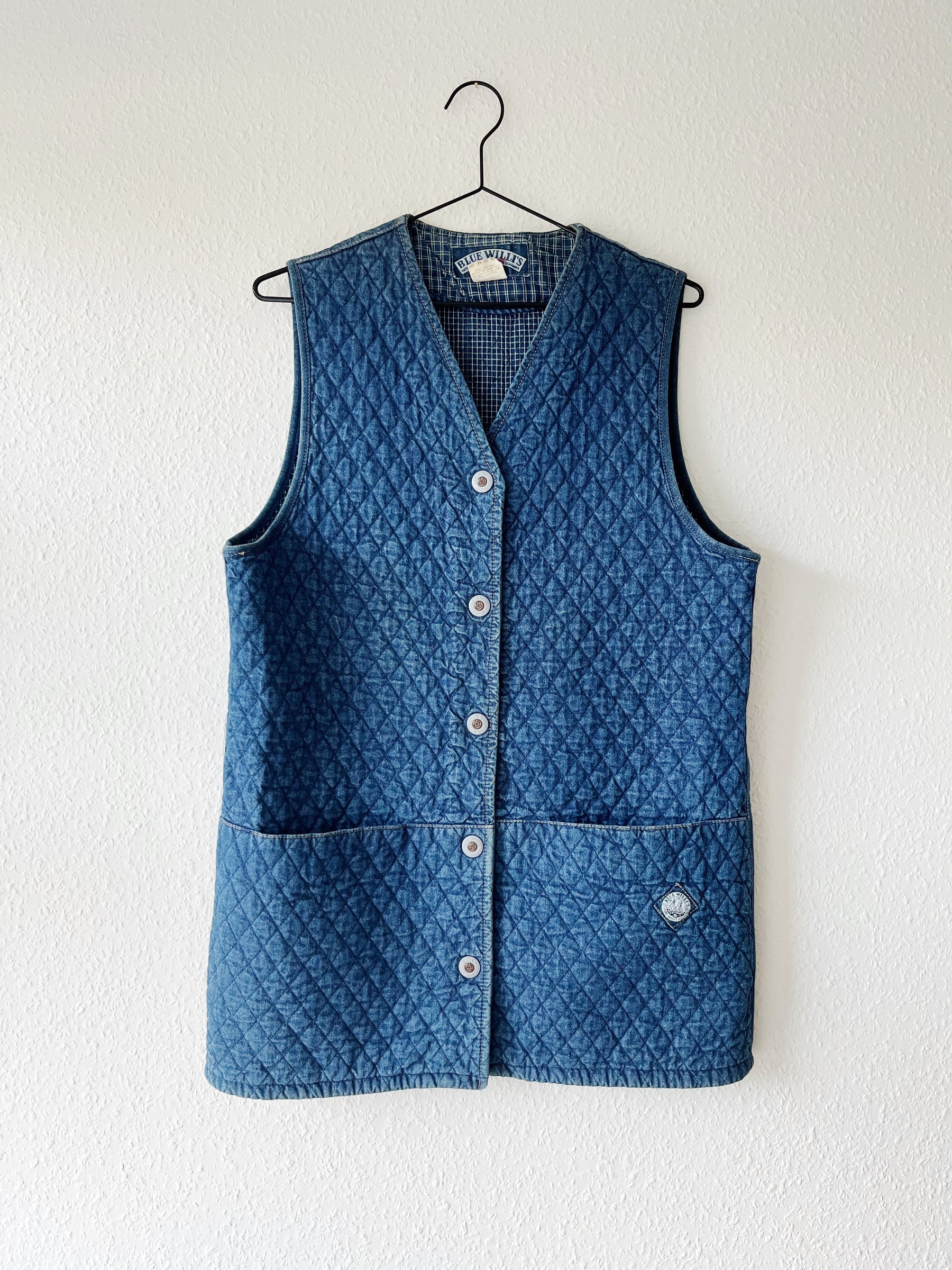 Blue Willi's vintage vest