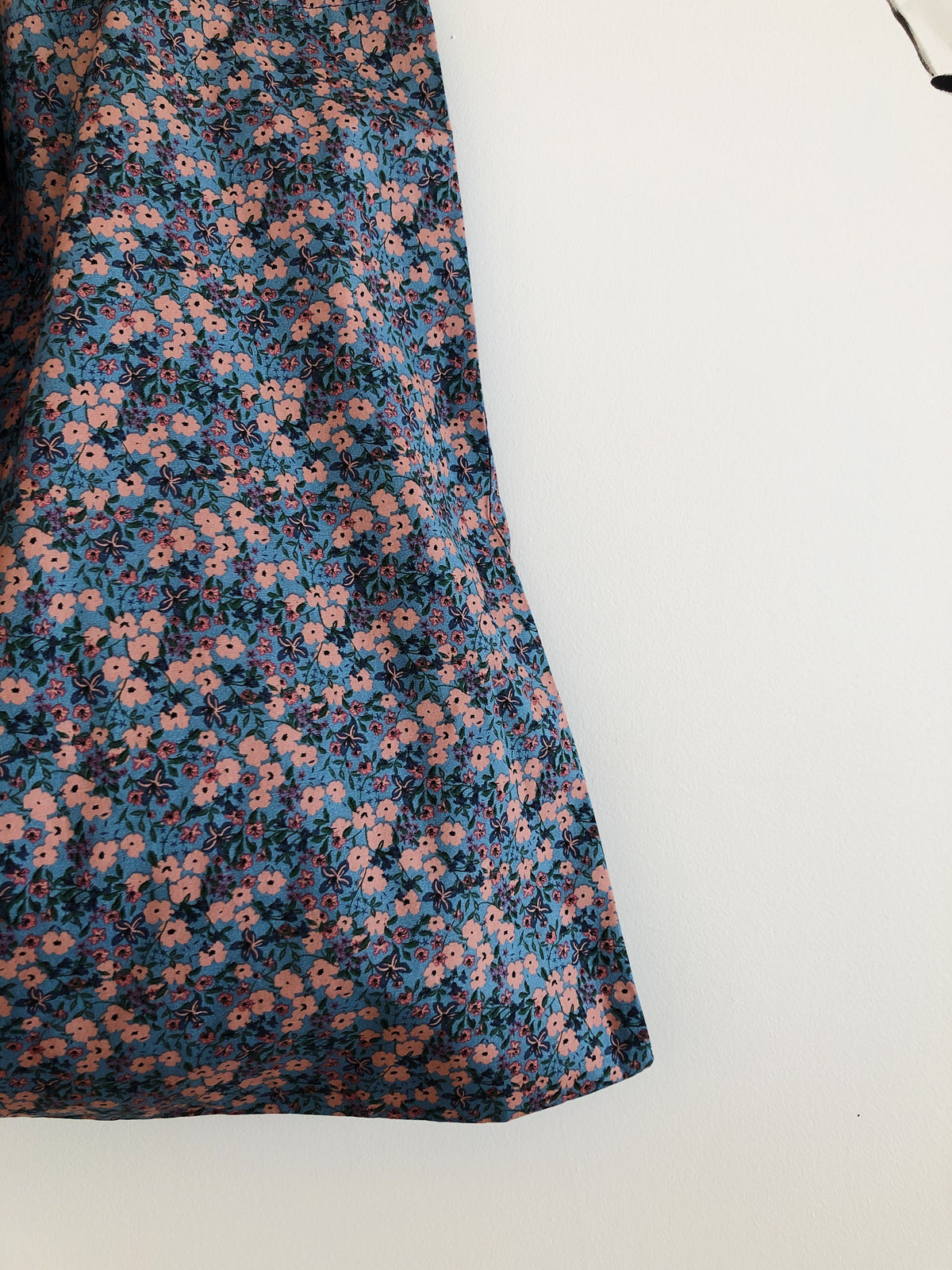 Tote bag med blomsterprint