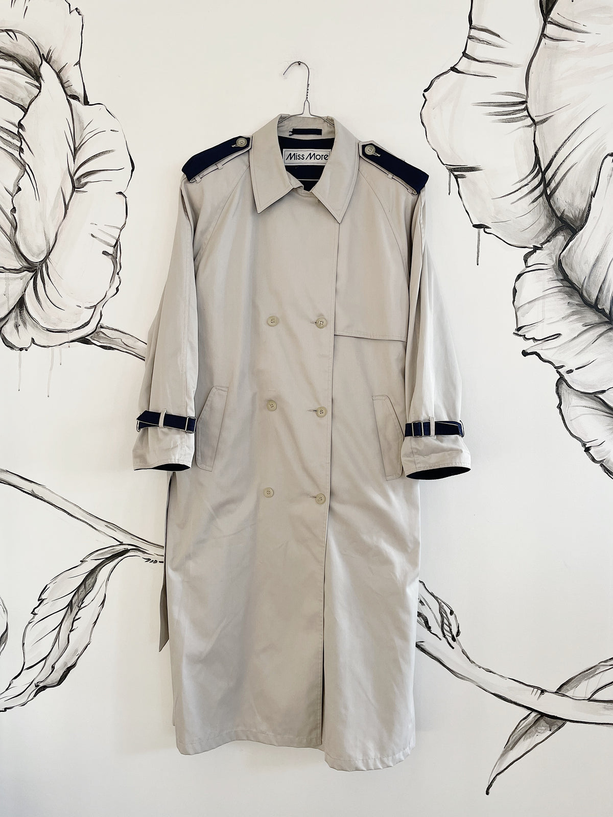 Miss More trenchcoat
