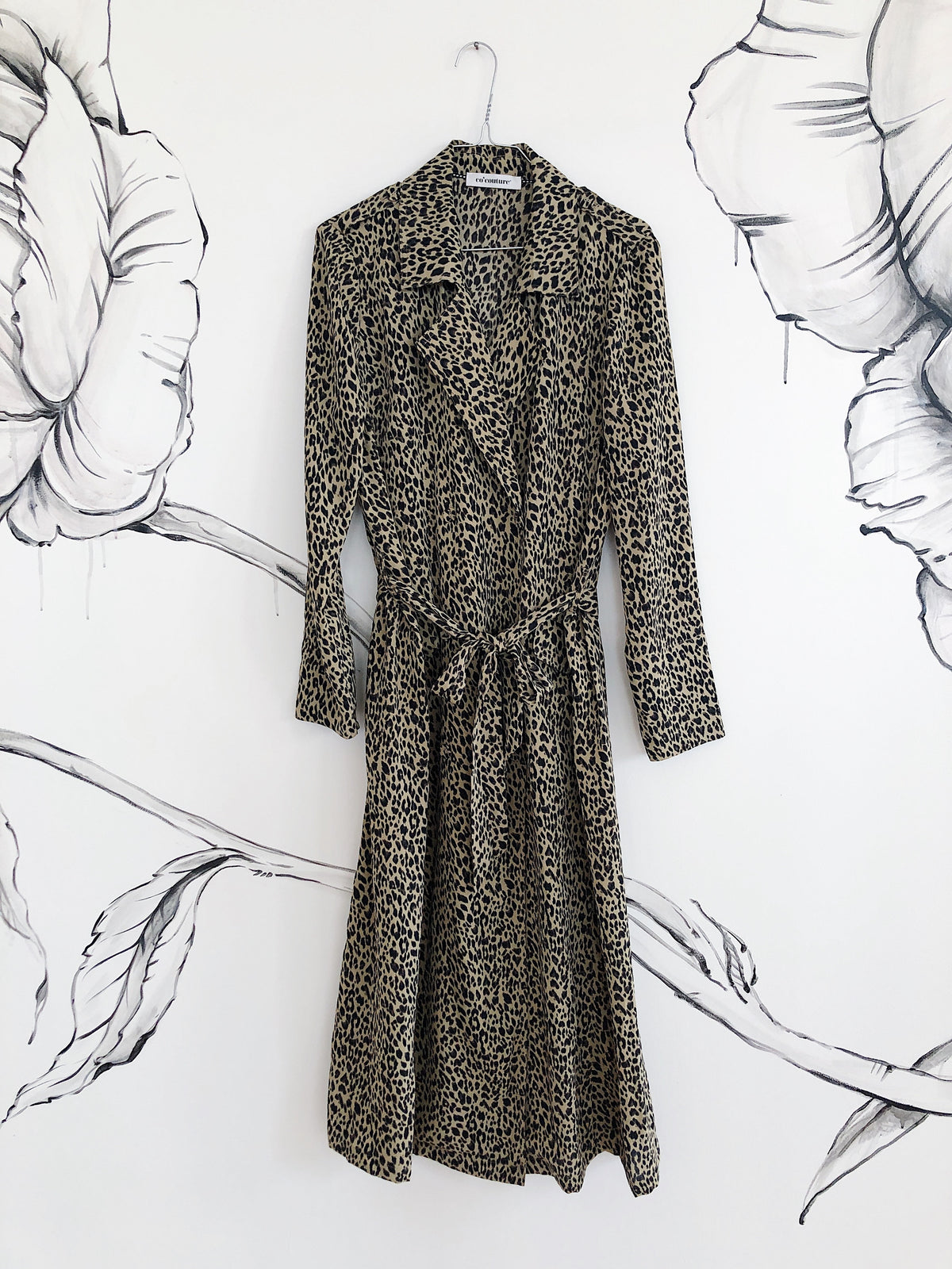 Co Couture leopard kjole