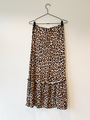 Just leopard nederdel