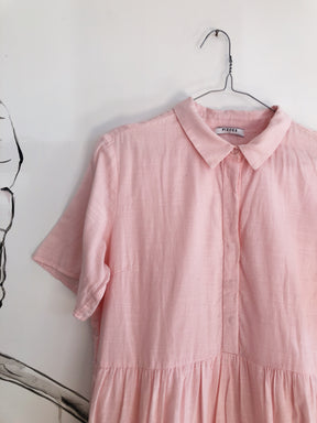 Pink Pieces skjortekjole