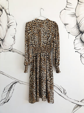 Leopard kjole