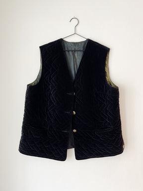 Sort quilted vest