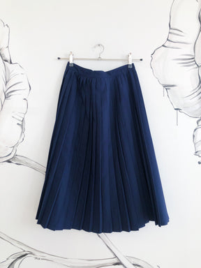 Vintage plisseret nederdel