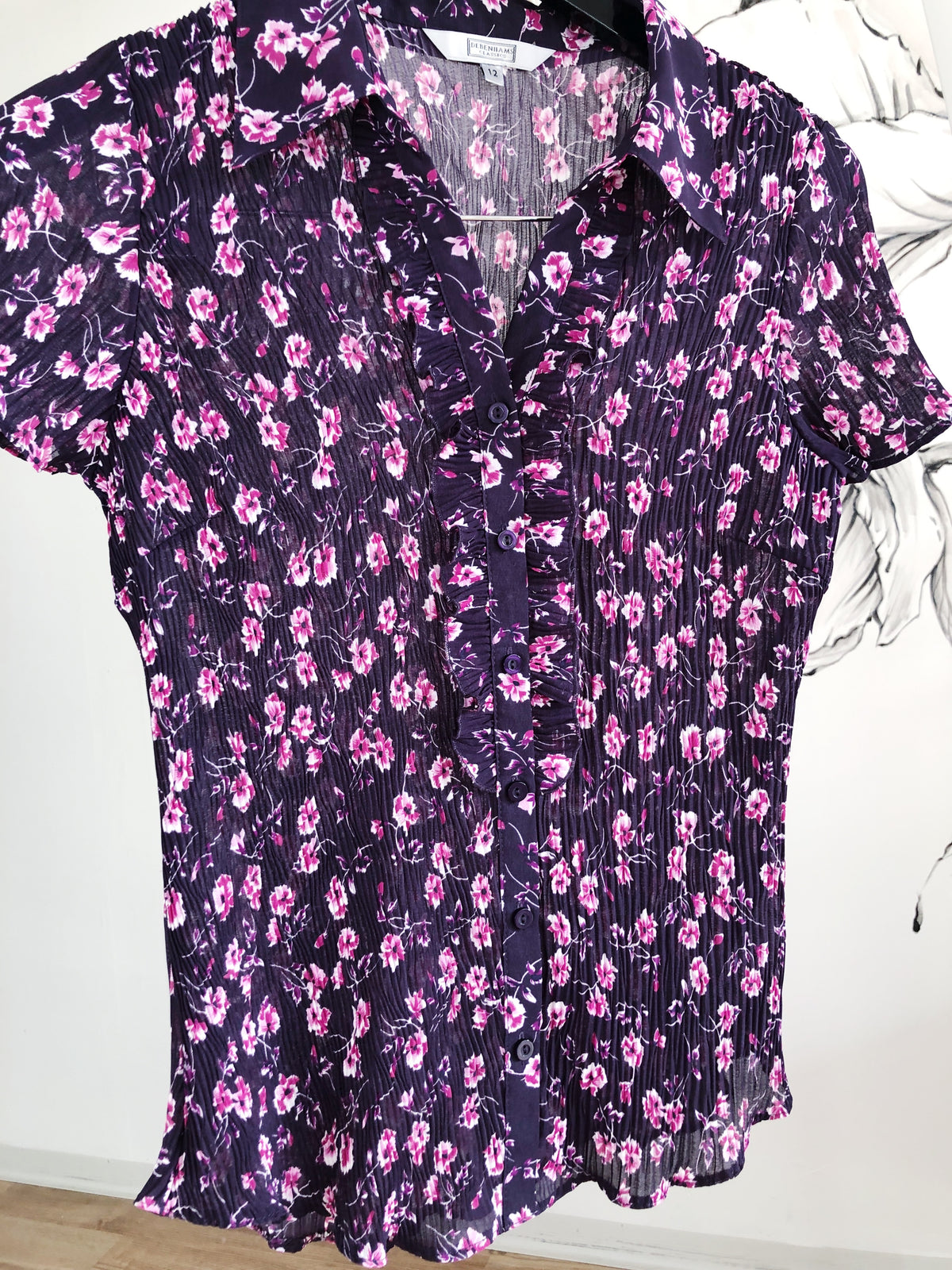 Vintage Debenhams bluse