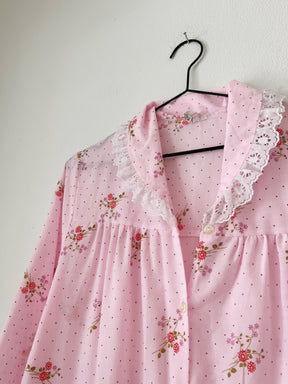 Pink vintage natkjole
